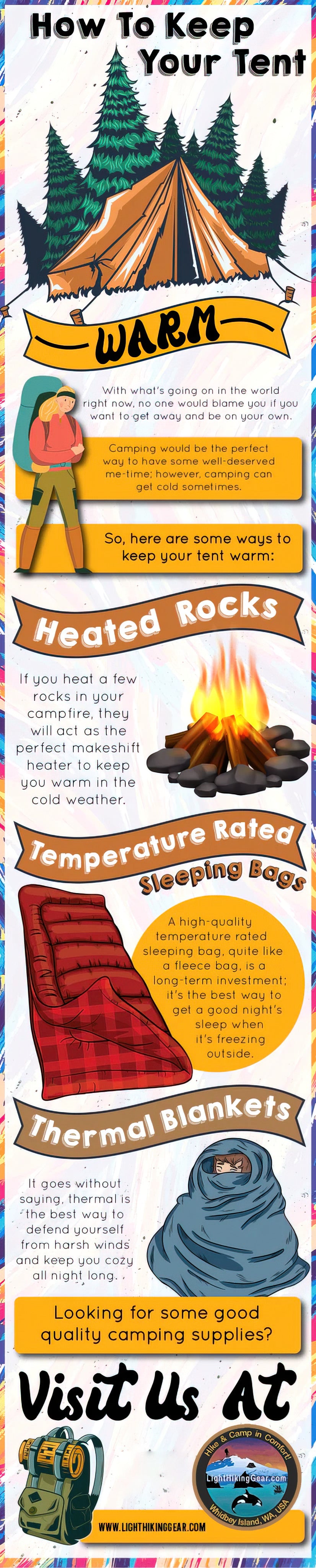 How To Keep Your Tent Warm