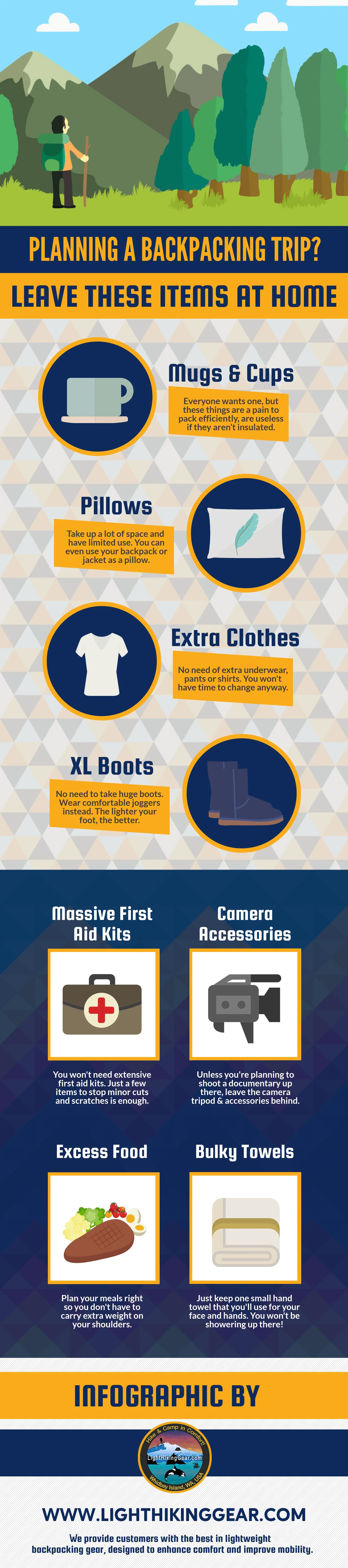 Planning A Backpacking Trip? Leave These Items At Home