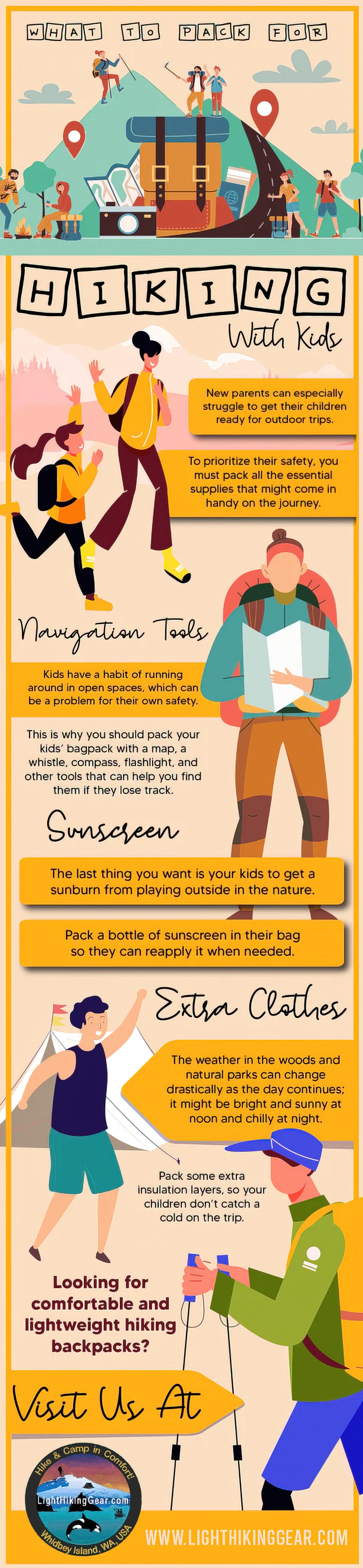 What To Pack For Hiking With Kids