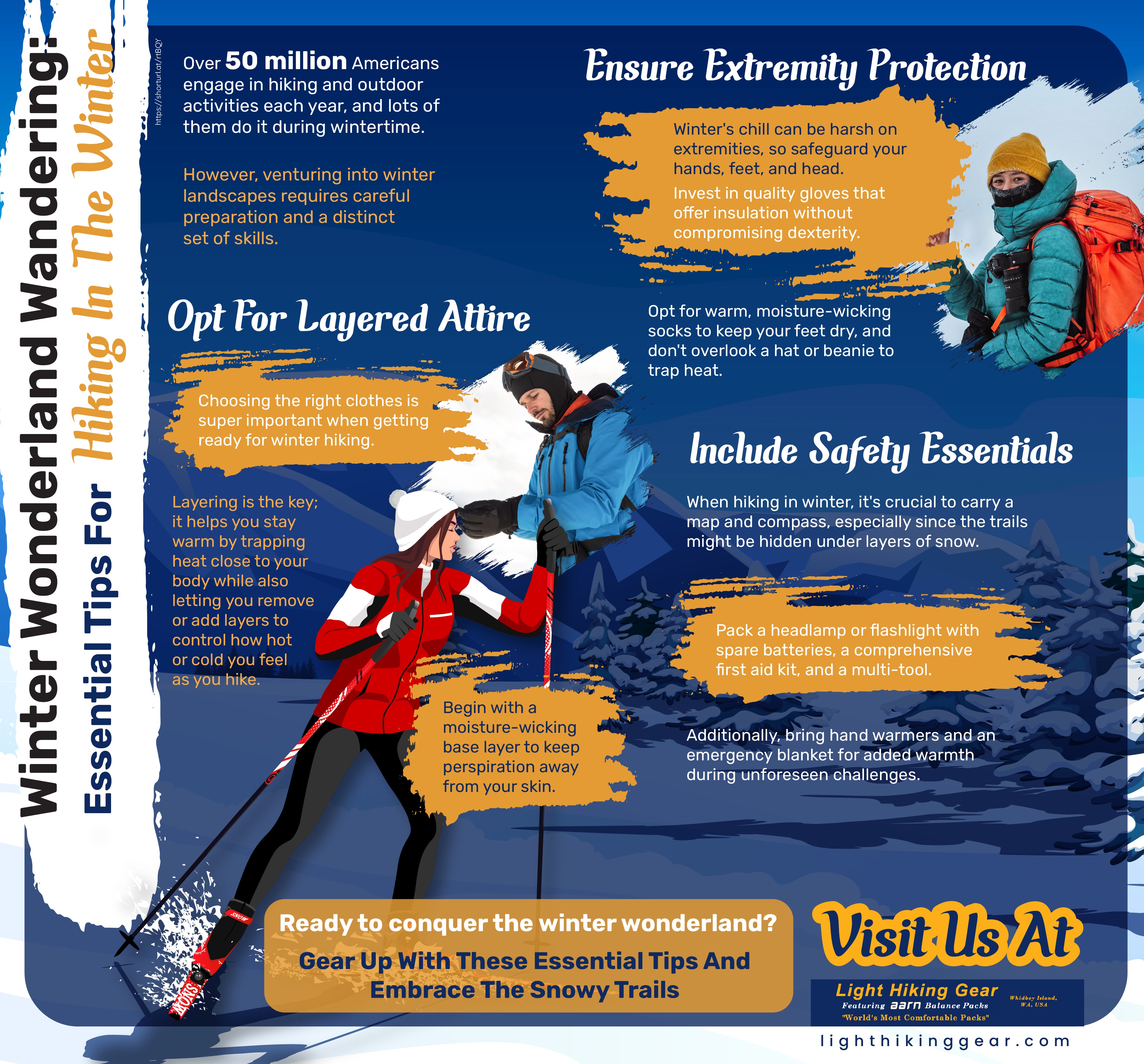 Winter Wonderland Wandering: Essential Tips for Hiking in the Winter